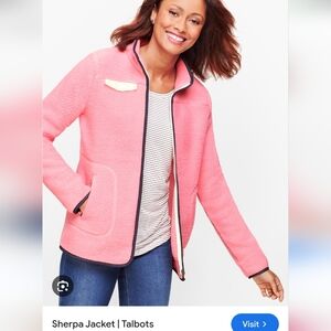 Talbots Teddy Jacket for Women New Without Tags
